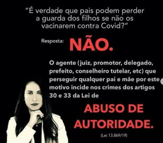 Pais podem perder a guarda dos filhos caso negue a vacina contra a covid-19?